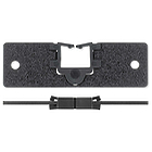 Extron 1 Cable Pass-through MAAP Single Space Pass-through one pass-though finished in white