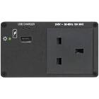 Extron AC+USB 411 UK CableCubby UK AC and USB A & C Power Module