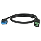 Extron ASA 131 Passive Audio Summing Adapter with Captive Screw Plug Input and Balanced Output