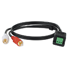 Extron ASA 141 Passive Audio Summing Adapter with RCA Inputs and Balanced/Unbalanced Output