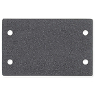 Extron Blank Plate - Double Double Space MAAP Blank Plate finished in black