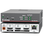 Extron DA2 HD 8K L 1:2 8K HDMI 2.1 Distribution Amplifier with Network Control (1 × HDMI Input; 2 × HDMI and 1 × Analogue Audio Output; Max 40.1Gbps)