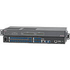 Extron DMP 128 Plus 12×8 ProDSP Digital Matrix Processor (12 mono, mic/line, balanced/unbalanced, 8 with phantom power, 4 without phantom power inputs;  8 mono (or 4 stereo), line, balanced/unbalanced outputs)