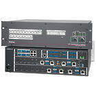 Extron DTP CrossPoint 108 4K IPCP Q MA 70 10×8 Seamless 4K Scaling Presentation Matrix Switcher with 100 Watt 70V Amp (6 × HDMI, 4 × DTP/XTP inputs; 4 × HDMI, 4 × DTP/XTP/HDBaseT and Preamp outputs)