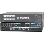 Extron DTP3 CrossPoint 622 IPCP A 6×4 / 8×2 4K/60 HDMI 2.0b/ DTP3 / XTP / HDBaseT Presentation Matrix Switcher /  Audio Amplifier with Reversible DTP3 I/O (4 × HDMI, 2 × configurable HDMI DTP3 / XTP inputs; 2 × HDMI, 2 × HDMI, 2 × configurable DTP3 / XTP / HDBaseT outputs)