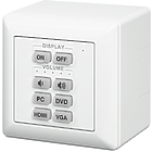 Extron EWB 211 One-gang External Wall Box for Flex55 and EU Products finished in White