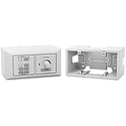 Extron EWB 212 Two-gang External Wall Box for Flex55 and EU Products finished in White