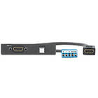 Extron One HDMI Female to Female, One Momentary Switch to Captive Screw AAP Single Space One HDMI Female to Female on 10? pigtail, One Momentary Switch to Captive Screw on Pigtail finished in Black (HDMI 4K 1.4, Max 10.2Gbps)