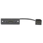 Extron One HDMI Female to Female on Pigtail MAAP Half-size HDMI Female to HDMI Female on 10
