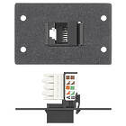 Extron One RJ-45 Female to Punch Down - CAT 6 MAAP Double Space One RJ-45 Female to Punch Down - CAT 6 finished in Black