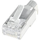 Extron XTP DTP 22 RJ-45 Plug Shielded RJ-45 Plug Kit for Extron XTP DTP 22 Shielded Twisted Pair Cable, Pack of 10