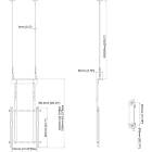 Multibrackets 0017 M Pro Series - Wire Ceiling 6000 Single product image