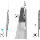 Multibrackets 0017 M Pro Series - Wire Ceiling 6000 Single product image