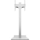 Multibrackets 0222 M Tilt & Roll Floorstand Plus Monitor Plinth Stand Front View product image
