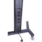 Multibrackets 0292 M Public Display Stand 180 Single|Monitor Trolley with Flight Case product image