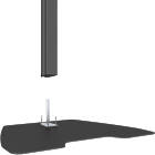 Multibrackets 0321 M Floorstand Column Pro MBFSC4U 180 VESA 75/100 | Multi-monitor freestanding or bolt-down stand product image