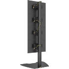 Multibrackets 0321 M Floorstand Column Pro MBFSC4U 180 VESA 75/100 | Multi-monitor freestanding or bolt-down stand product image