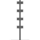 Multibrackets 0321 M Floorstand Column Pro MBFSC4U 180 VESA 75/100 | Multi-monitor freestanding or bolt-down stand product image
