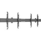 Multibrackets 0631 M Wallmount Pro MBW2U Micro Adjustable Black|2 × Monitor Wall Mount product image