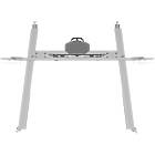 Multibrackets 0636 M Display Stand 180 Single Silver|Monitor Trolley Top View product image