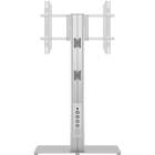 Multibrackets 0877 M Public Display Stand 145 HD Single with Floorbase Silver|Plinth Monitor Stand product image