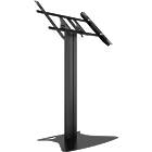 Multibrackets 1077 M Public Display Stand 110 Tilt & Table Floorbase|{DegTilt} Tilting Plinth Monitor Stand with Flight Case ({calcScreenSizeRangeINCH} / {calcMaxLoadText}; VESA {calcVESARange})