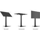 Multibrackets 1077 M Public Display Stand 110 Tilt & Table Floorbase|0–90° Tilting Plinth Monitor Stand with Flight Case product image