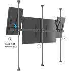 Multibrackets 1442 M Floor to Ceiling Mount Pro MBFC3UX1-L product image