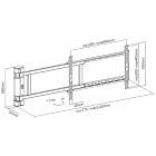 Multibrackets 2642 M Motorized Swing Mount X-Large with RF Remote|Monitor Wall Mount product image
