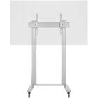 Multibrackets 2746 M Public Display Stand 210 Dual Pillar Wheelbase Silver Front View product image