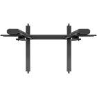 Multibrackets 2753 M Public Display Stand 210 Dual Pillar Wheelbase Black Top View product image