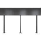 Multibrackets 3427 M Floormount Column Pro Triple Monitor MBFM3x1U 180 Micro Adj Bolt-down Monitor Stand product image