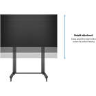Multibrackets 3439 M Public Display Stand 210 Dual Pillar 150kg MAX Wheelbase| product image