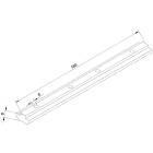 Multibrackets 3682 M Pro Series - Rail Extension Silver product image