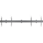 Multibrackets 5773 M Wallmount Pro MBW2UHD Micro Adjustable Black|2 × Monitor HD Wall Mount Front View product image