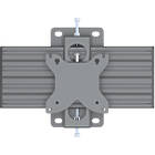 Multibrackets 6718 M Wallmount Pro MBW1U Tilt 75/100|Monitor Wall Mount Front View product image