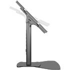 Multibrackets 6799 M Public Display Stand 80 HD Floorbase Single Black|0–90° Tilting Low-Level Monitor Plinth Stand product image