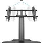 Multibrackets 6799 M Public Display Stand 80 HD Floorbase Single Black|0–90° Tilting Low-Level Monitor Plinth Stand product image