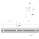 Multibrackets 6867 M Pro Series - Rail Extension Black product image