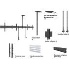 Multibrackets 8922 M Pro Series - Collaboration - Side by Side 86"|Video Conferencing Twin Monitor Mount product image