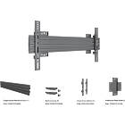 Multibrackets 9849 M Wallmount Pro MBSTH1U 600x300 Fixed Black|Non-tilting Ultra-wide Monitor Wall Mount product image