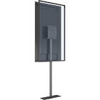 Multibrackets 9917 M Pro Series - Floormount Pole 50/75/100/200 B2B Dual Back-To-Back Monitor Stand product image
