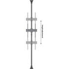 Multibrackets MBFC2UP 600 M Floor to Ceiling Mount Pro Dual Back-To-Back Monitor Mount product image
