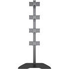 Multibrackets MBFSC4U M Floorstand Column Pro 180 VESA 75/100 | Multi-monitor free-standing or bolt-down stand Front View product image