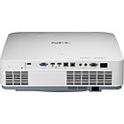 NEC P525WL 5000 Lumens WXGA projector connectivity (terminals) product image