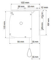 Screen International CHC160X90/LGY 72" (1.84m)
 16:9 aspect ratio projection screen product image