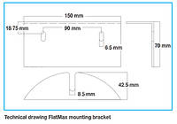 Screen International FM600X337/WHT 271" (6.88m)
 16:9 aspect ratio projection screen product image