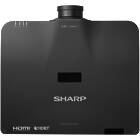 Sharp A824U B 8200 Lumens WUXGA projector Top View product image