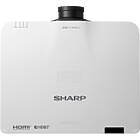Sharp A824U W 8200 Lumens WUXGA projector Top View product image