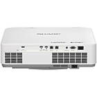 Sharp P701U 7000 Lumens WUXGA projector connectivity (terminals) product image
